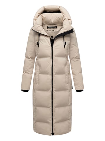 Marikoo women’s quilted winter coat Tikoraa with detachable hood