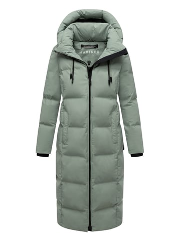Marikoo women’s quilted winter coat Tikoraa with detachable hood