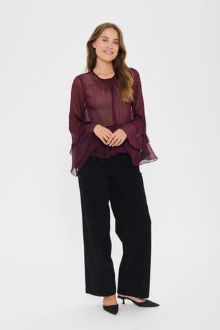 Blouse met lange mouwen MazelleSZ Blouse met lange mouwen Loose fit
