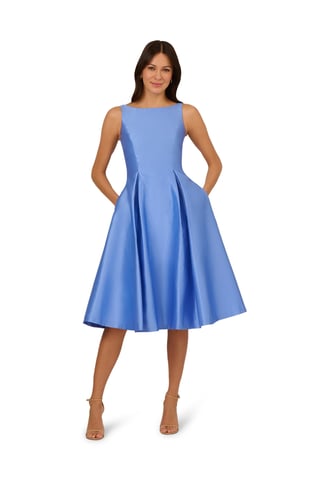 Sleeveless Tea Length Dress