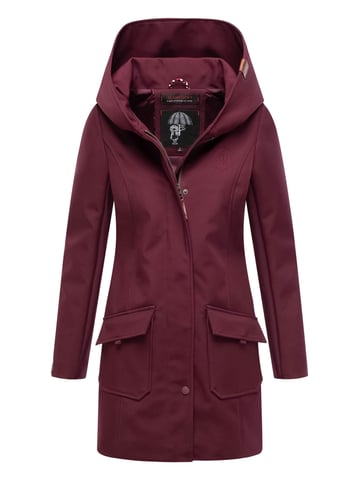 Marikoo women’s softshell jacket – Mayleen, water-repellent with hood