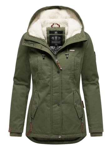 Marikoo women’s winter jacket with teddy fleece lining & hood