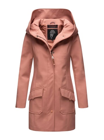 Marikoo women’s softshell jacket – Mayleen, water-repellent with hood