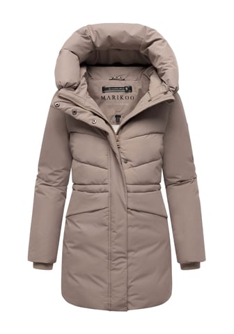 Marikoo women’s winter jacket Delilah with fleece lining & adjustable waist