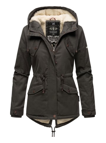 Marikoo women’s winter jacket Manolya with cotton shell & teddy lining