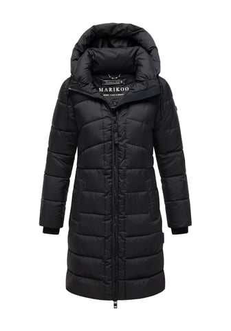 Marikoo women’s winter coat Kaltnäschen with detachable hood