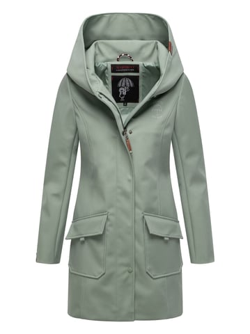 Marikoo women’s softshell jacket – Mayleen, water-repellent with hood
