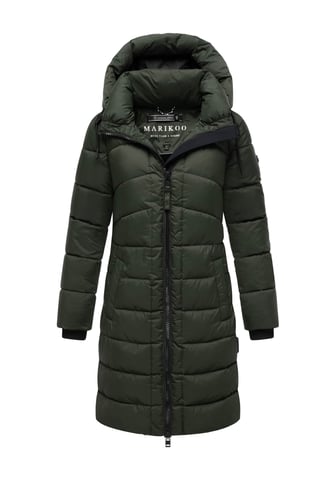 Marikoo women’s winter coat Kaltnäschen with detachable hood