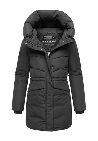 Marikoo women’s winter jacket Delilah with fleece lining & adjustable waist