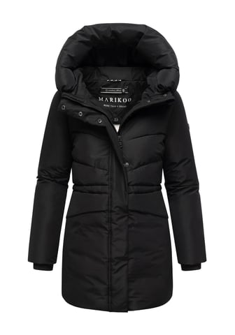 Marikoo women’s winter jacket Delilah with fleece lining & adjustable waist