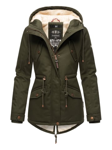 Marikoo women’s winter jacket Manolya with cotton shell & teddy lining