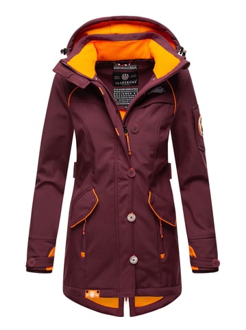 Marikoo women’s softshell jacket – Soulinaa, waterproof with detachable hood