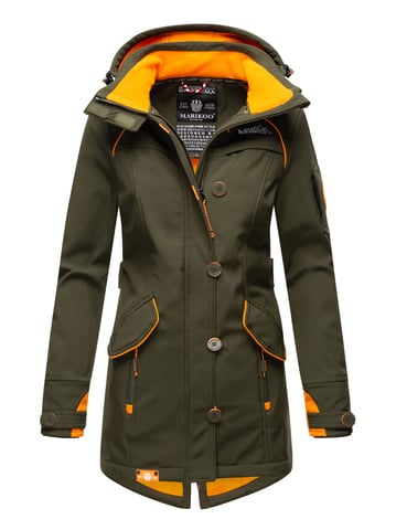 Marikoo women’s softshell jacket – Soulinaa, waterproof with detachable hood