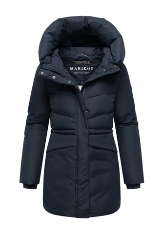 Marikoo women’s winter jacket Delilah with fleece lining & adjustable waist