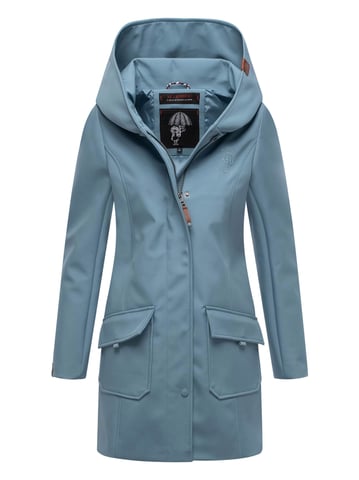 Marikoo women’s softshell jacket – Mayleen, water-repellent with hood