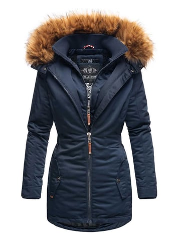 Marikoo women’s winter coat – Sanakoo, warm with detachable faux fur collar