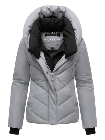 Marikoo women’s quilted winter jacket Nadiraa with 2-in-1 design & hood