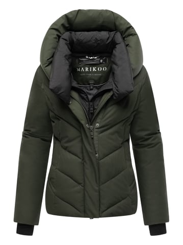 Marikoo women’s quilted winter jacket Nadiraa with 2-in-1 design & hood