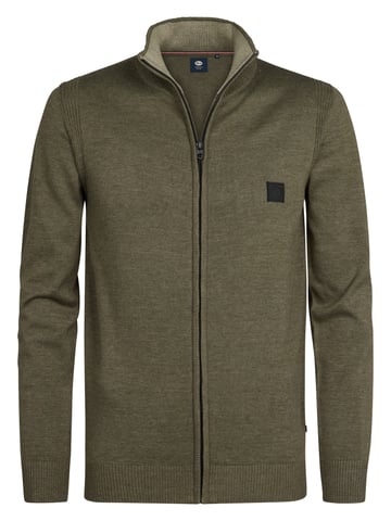Petrol Industries - Fine-knit Cardigan Nevada Men - Green