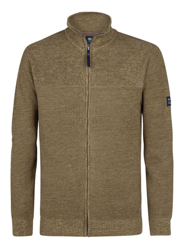 Petrol Industries - Knitted Cardigan Bristol Men - Brown