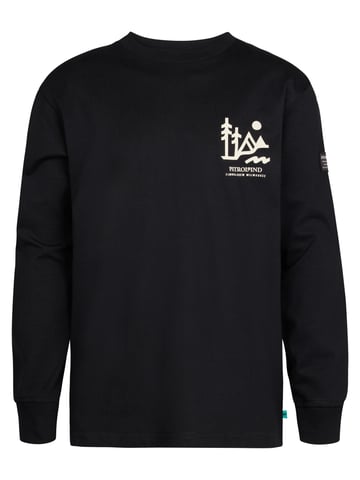 Petrol Industries - Logo T-shirt Black Hills Boys -  Black