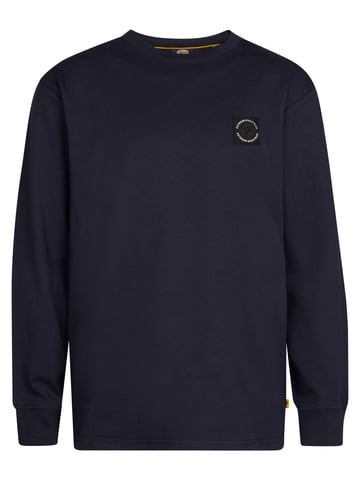 Petrol Industries - Back Print T-shirt White Mountain Boys - Blue