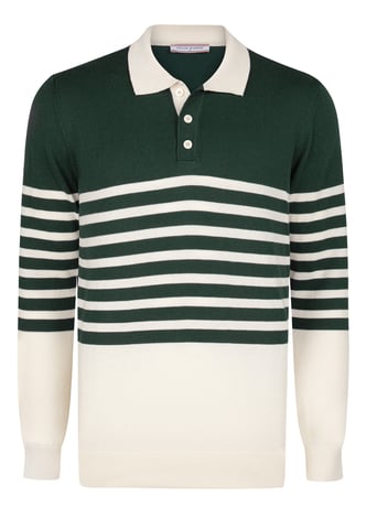 Pullover Long Sleeve Polo Pullover