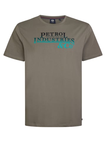 Petrol Industries - Plus Size Artwork T-shirt Rockport Men - Green