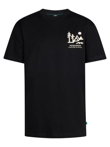 Petrol Industries - Back print T-shirt Tetons Boys - Black