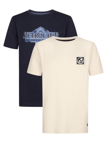 Petrol Industries - 2-Pack Logo T-shirts Natchez Boys - Diverse