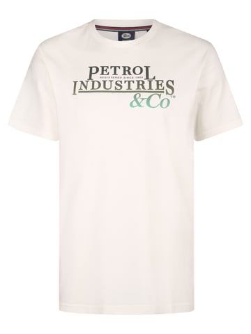 Petrol Industries - Plus Size Artwork T-shirt Rockport Men - White