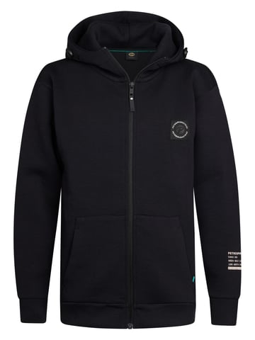 Petrol Industries - Hooded Zip Sweater Siskiyou Boys -  Black