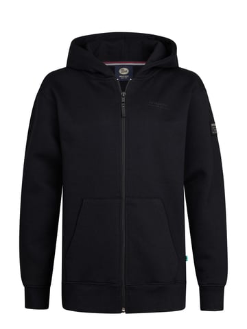 Petrol Industries - Hooded Zip Sweater Rogue Boys -  Black