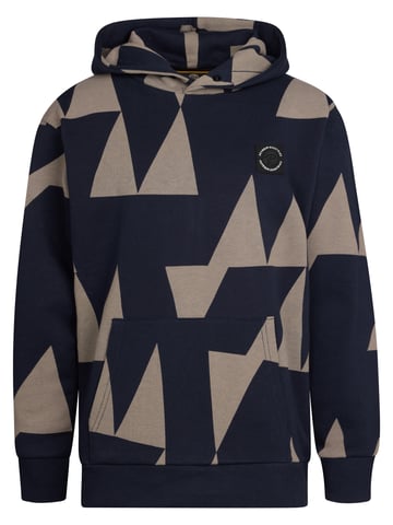 Petrol Industries - Geometric Hoodie Lassen Boys - Blue
