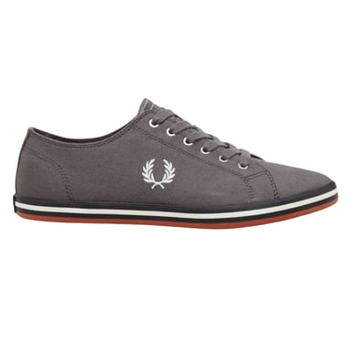 Fred Perry Womens/Ladies Kingston Twill Trainers (Grey)