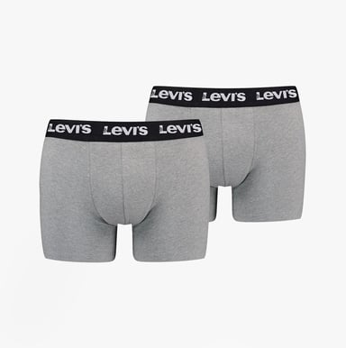 Levi's Herenslips 3-pack Midden Grijs Melange