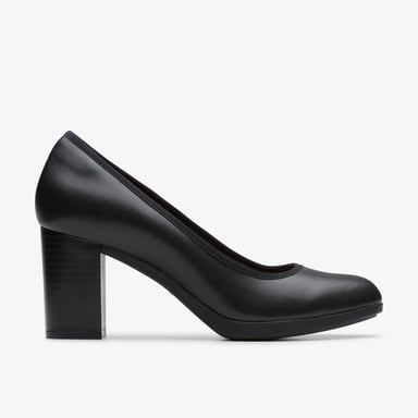 Bayla Carly Zwarte Leren Schoenen