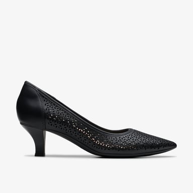 Kepley Sky Zwarte Leren Schoenen