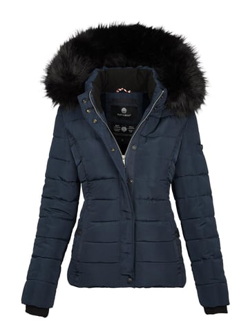 Navahoo Women’s Winter Jacket Miamor – Teddy Lined, With Detachable Hood & Faux Fur Collar