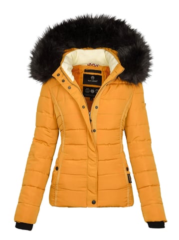 Navahoo Women’s Winter Jacket Miamor – Teddy Lined, With Detachable Hood & Faux Fur Collar