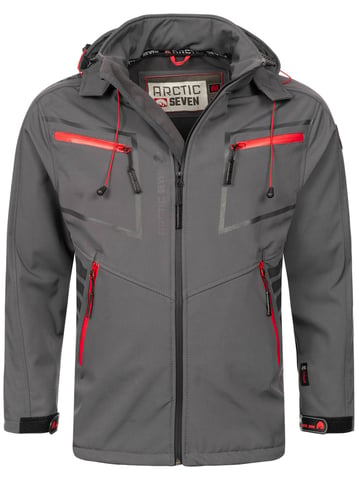 Arctic Seven Men's Softshell Jacket Dark Grey