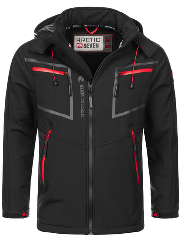 Arctic Seven Men's Softshell Jacket Black
