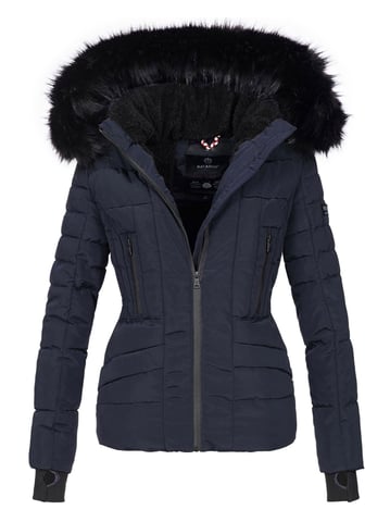 Navahoo Women’s Winter Jacket Adele – Warm, With Teddy Lining & Detachable Faux Fur Collar