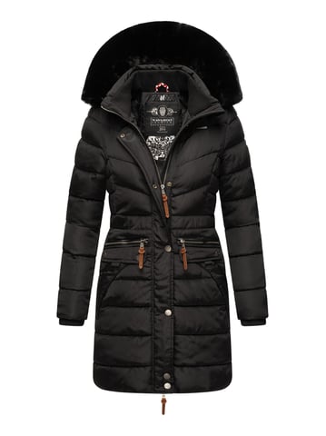 Navahoo Women’s Winter Jacket Paula – Extra Warm, Water-Repellent & With Detachable Faux Fur Collar