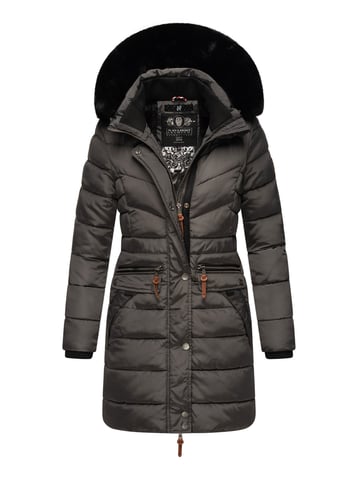 Navahoo Women’s Winter Jacket Paula – Extra Warm, Water-Repellent & With Detachable Faux Fur Collar