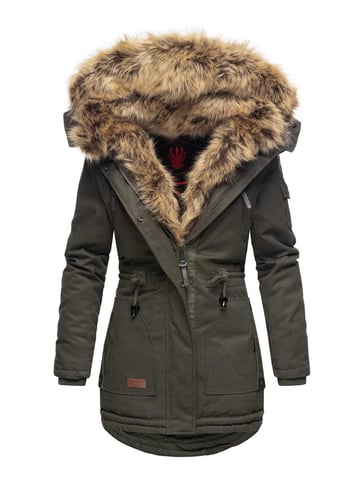 Navahoo Women’s Winter Parka Daria – Classic, Warm & With Detachable Faux Fur