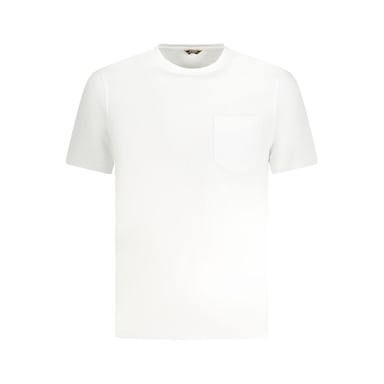 T-shirt med kort ärm och rund halsringning med ficka
