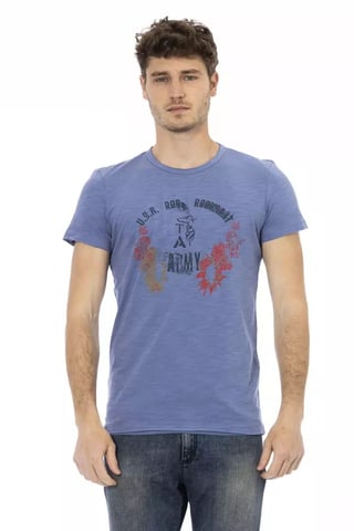 Crew Neck Short Sleeve Tshirt Usa Army Design