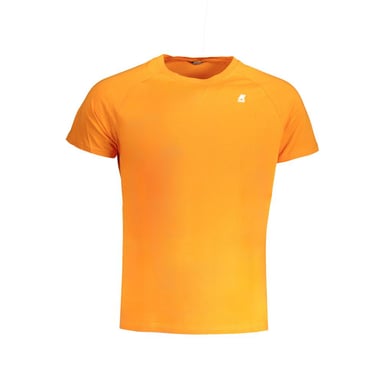 T-shirt med kort ärm och rund hals