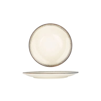 Bonna Dessertbord cortado porselein 23 cm set van 6